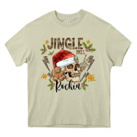 Mossy jingle bell rock black Heavy Core Tee - CowhideDigitalArt
