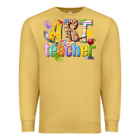 Antique Gold art teacher Premium Sweatshirt - texasbilliewilder