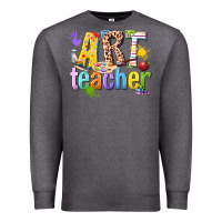 Charcoal Heather art teacher Premium Sweatshirt - texasbilliewilder