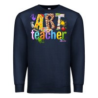 Navy art teacher Premium Sweatshirt - texasbilliewilder