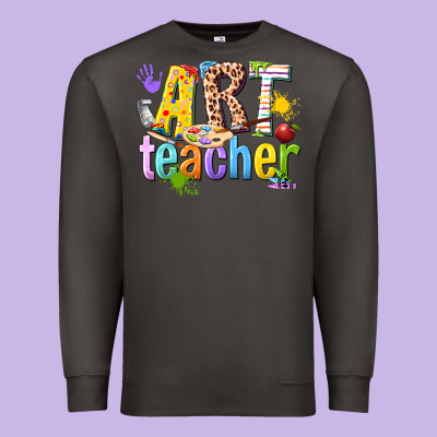 Art Teacher Premium Sweatshirt Designed By Texasbilliewilder