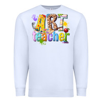 White art teacher Premium Sweatshirt - texasbilliewilder