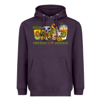 Plum Obsessive cow disorder coffee cups Heavyweight Hoodie - texasbilliewilder