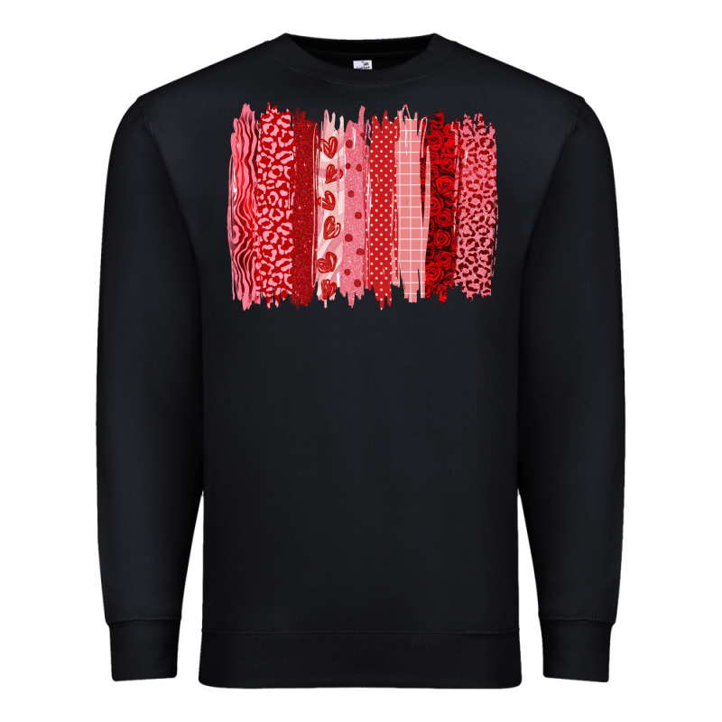 Valentine's Day Brushstroke Premium Sweatshirt by RanaPortraitStore | Teevron