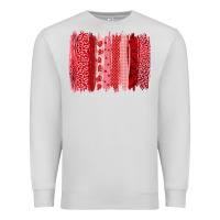 Dove Grey valentine's day brushstroke Premium Sweatshirt - RanaPortraitStore