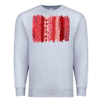 Heather Grey valentine's day brushstroke Premium Sweatshirt - RanaPortraitStore