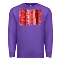 Purple valentine's day brushstroke Premium Sweatshirt - RanaPortraitStore