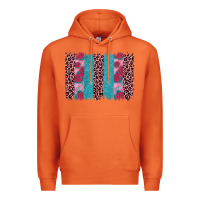 Carrot valentines day leopard rose glitter brush stoke Premium Hoodie - JahusDesignShop
