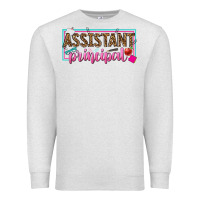 Oatmeal Heather assistant principal Premium Sweatshirt - texasbilliewilder