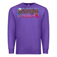 Purple assistant principal Premium Sweatshirt - texasbilliewilder