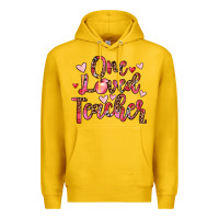 Lemon one loved teacher Premium Hoodie - JahusDesignShop