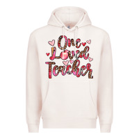 One Loved Teacher Premium Hoodie | Teevron