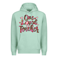 Seafoam one loved teacher Premium Hoodie - JahusDesignShop