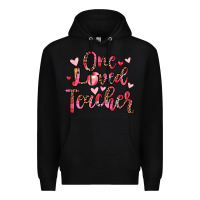 Black one loved teacher Premium Hoodie - JahusDesignShop