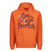 Carrot one loved teacher Premium Hoodie - JahusDesignShop