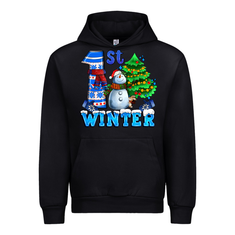 First Winter With Snowman Urban Hoodie by AdoDesignShop | Teevron