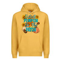 Mustard Cutest Pumpkin In The Patch Premium Hoodie - Artiststas