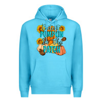 Ocean Blue Cutest Pumpkin In The Patch Premium Hoodie - Artiststas