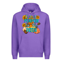 Purple Cutest Pumpkin In The Patch Premium Hoodie - Artiststas