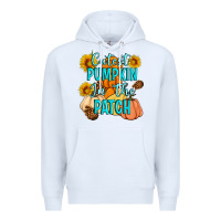 White Cutest Pumpkin In The Patch Premium Hoodie - Artiststas
