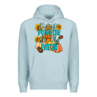 Blue Mist Cutest Pumpkin In The Patch Premium Hoodie - Artiststas