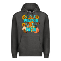Charcoal Heather Cutest Pumpkin In The Patch Premium Hoodie - Artiststas