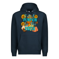 Navy Cutest Pumpkin In The Patch Premium Hoodie - Artiststas