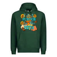 Sports Green Cutest Pumpkin In The Patch Premium Hoodie - Artiststas