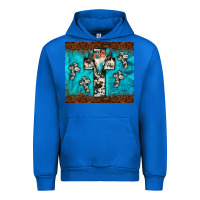 Cobalt bull skull cross tumbler Urban Hoodie - JahusDesignShop