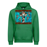 Emerald bull skull cross tumbler Urban Hoodie - JahusDesignShop