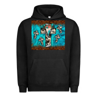 Pigment Black bull skull cross tumbler Urban Hoodie - JahusDesignShop