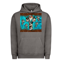 Pigment Tornado bull skull cross tumbler Urban Hoodie - JahusDesignShop