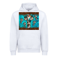 White bull skull cross tumbler Urban Hoodie - JahusDesignShop
