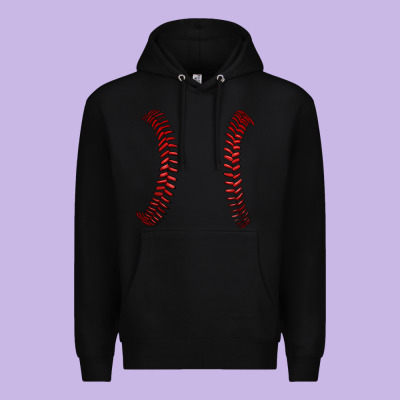 Ball Stitch Premium Hoodie Designed By Adodesignshop
