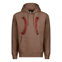 Chestnut ball stitch Premium Hoodie - AdoDesignShop