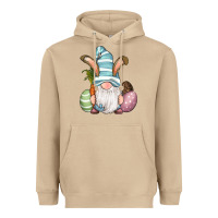 Mushroom Easter Bunny Gnomes with Egg and Carrot Heavyweight Hoodie - RanaPortraitStore