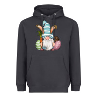 Smoke Easter Bunny Gnomes with Egg and Carrot Heavyweight Hoodie - RanaPortraitStore