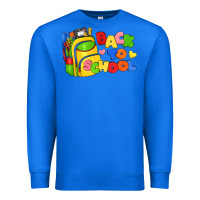 True Royal back to school with school bag Premium Sweatshirt - texasbilliewilder