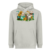 Moon Dust Sheep coffee cups Heavyweight Hoodie - texasbilliewilder