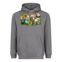 Storm Sheep coffee cups Heavyweight Hoodie - texasbilliewilder
