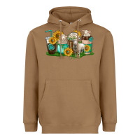 Toasted Coconut Sheep coffee cups Heavyweight Hoodie - texasbilliewilder