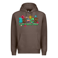 Coffee beach is my happy place Premium Hoodie - AdoDesignShop