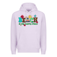 Lilac beach is my happy place Premium Hoodie - AdoDesignShop