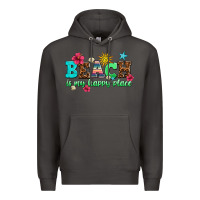 Smoke beach is my happy place Premium Hoodie - AdoDesignShop