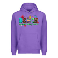 Purple beach is my happy place Premium Hoodie - AdoDesignShop