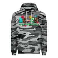 Slate Camo beach is my happy place Premium Hoodie - AdoDesignShop