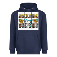 Navy adulting is some bullshit Heavyweight Hoodie - texasbilliewilder