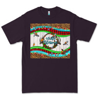 Plum winter blessings leopard Premium Tee - LillyAllenDesigns