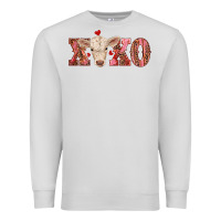 Dove Grey xoxo charolais calf Premium Sweatshirt - RanaPortraitStore