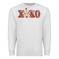 Oatmeal Heather xoxo charolais calf Premium Sweatshirt - RanaPortraitStore